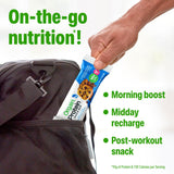 Orgain Organic Vegan Protein Bars, Chocolate Chip Cookie Dough - 10g Plant Based Protein, Low Calorie Healthy Snacks, No Lactose or Soy Ingredients
