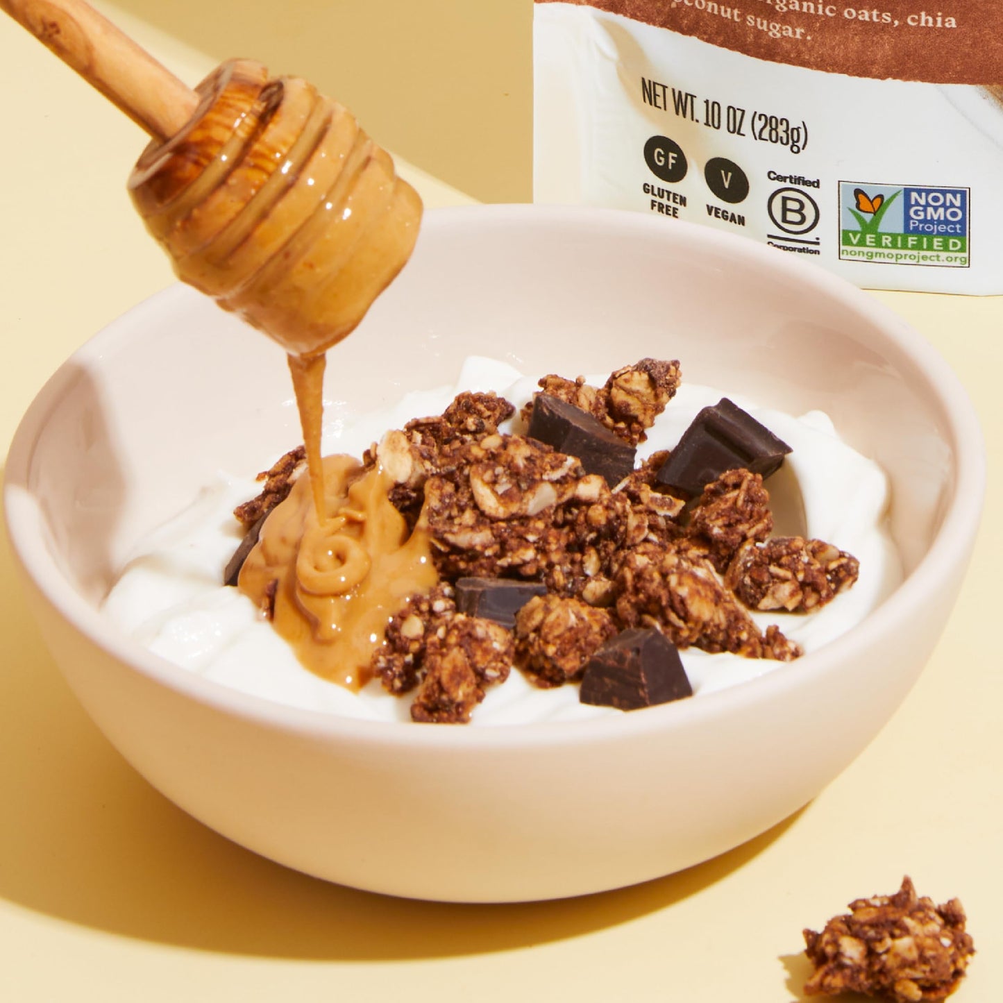 Purely Elizabeth, Chocolate Peanut Butter, Ancient Grain Granola, Gluten-Free, Non-GMO, 10 Ounce (Pack of 3)