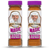 Chef Paul Magic Seasoning Blends Blackened Steak Magic | Bold Flavor for Steak & Beef | Gluten-Free Seasoning for Grilling, Roasting & BBQ | Spice