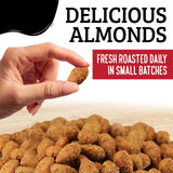 Almond Brothers Roasted Almonds - Crispy Onion n' Chili with Aleppo Pepper - Pack of 3, 5 oz - Hand Crafted, Gluten-Free, Non-GMO