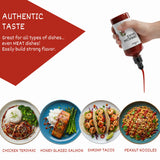 24Vegan All Natural Sriracha Hot Sauce - Clean Label, Chili Garlic Flavor, Non-GMO, No Preservatives, Certified Vegan Hot Sauce | 15.2 fl oz
