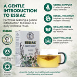 Rene’s Naturals Essiac Tea Bags - USDA Organic - Original 4-Herb Formula Since 1922 -, Non-GMO, Vegan - 32 Teabags - Gentle Daily Cleansing