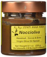Il Colle Del Gusto Smooth Hazelnut Chocolate Spread with Extra Virgin Olive Oil, Noccioliva, 8.1 Ounce