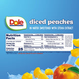 Yellow Cling Diced Peaches (Pack of 2)