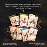 The Good Chocolate - Keto Chocolate Variety Pack, Zero Sugar, Lower Net Carb Snack, Lower Calorie Chocolate Candy Variety Pack, 6 Flavors, 6 Bar Value
