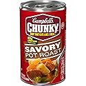 Campbell’s Chunky Soup, Savory Pot Roast Soup, 18.8 oz Can