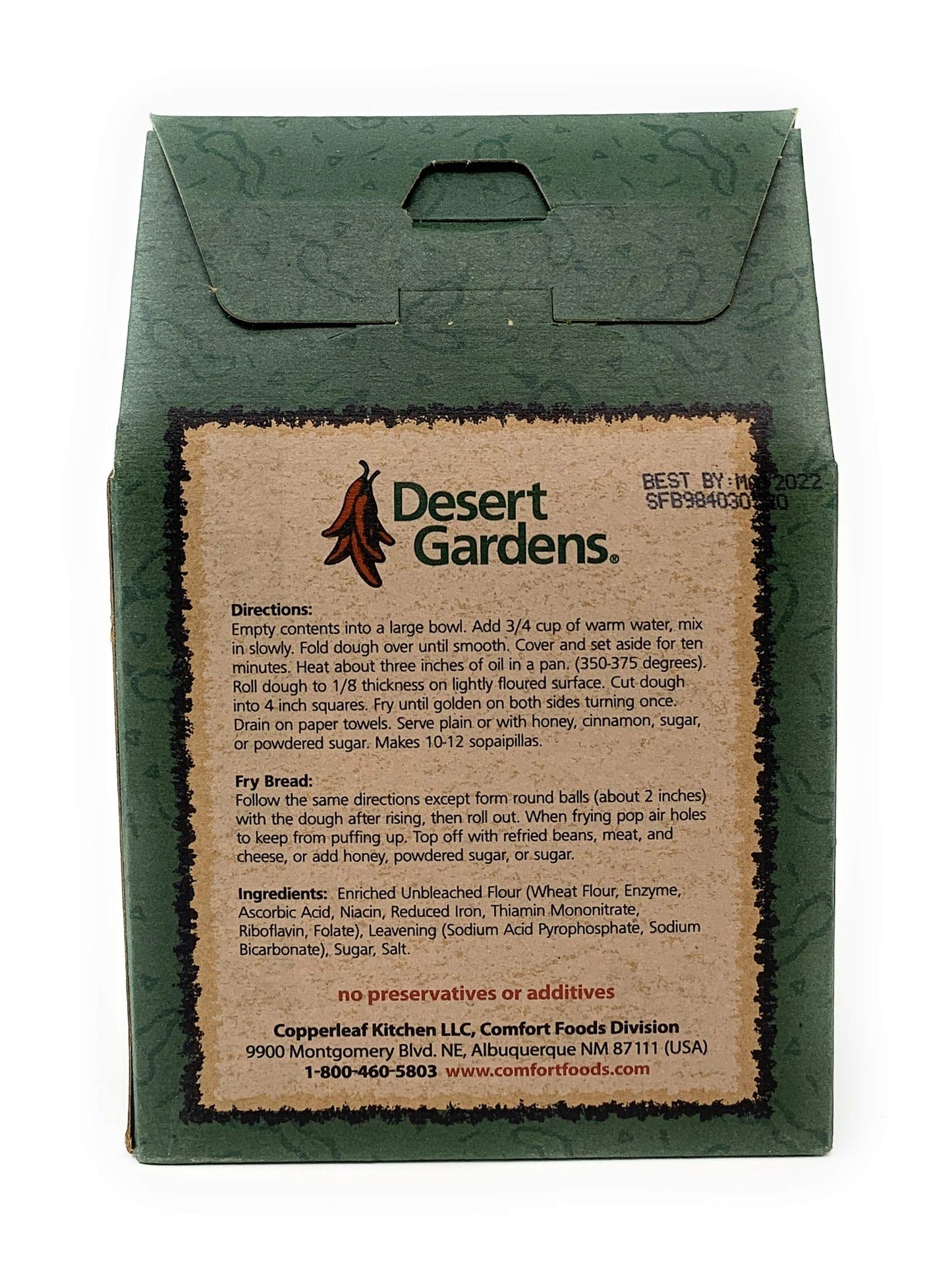 Desert Gardens Sopaipilla & Fry Bread Mix
