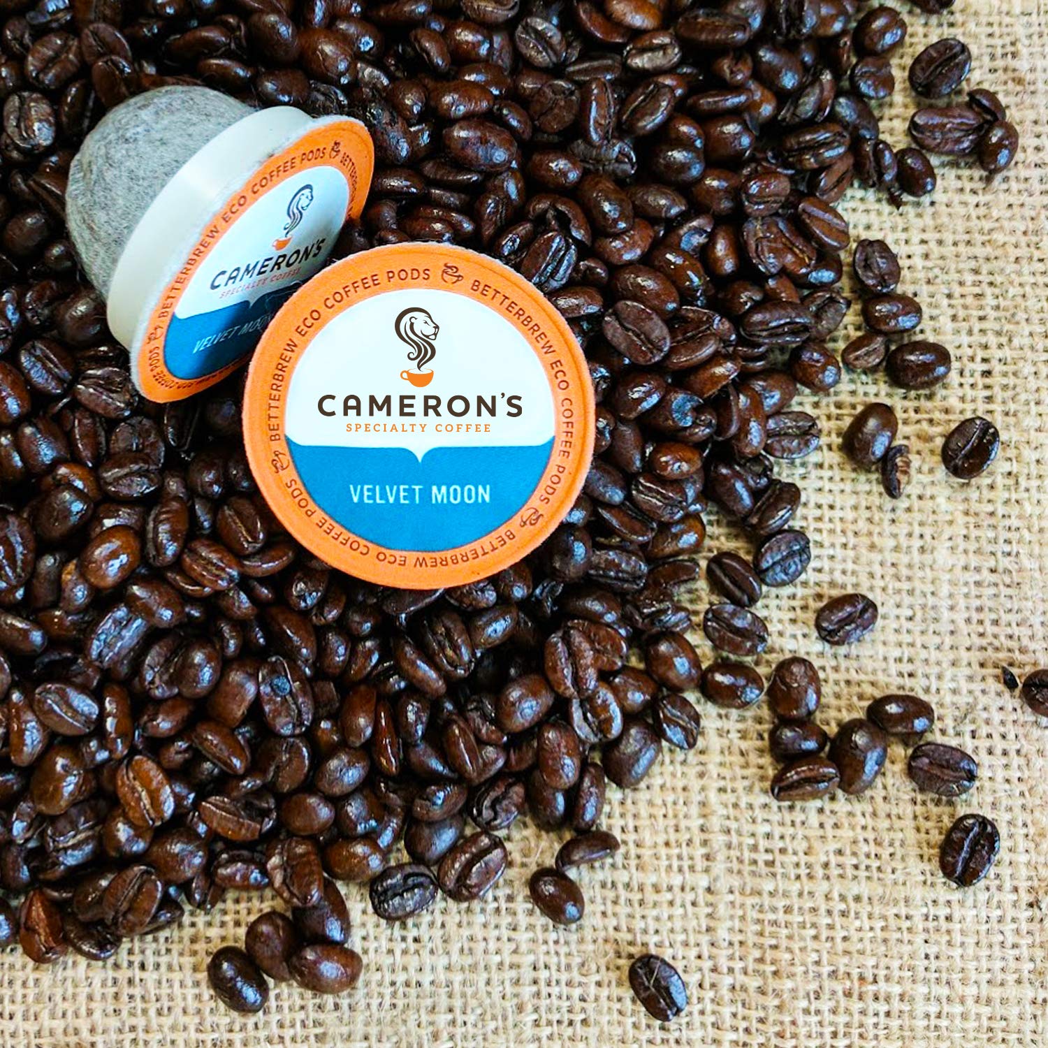 Cameron's Coffee Single Serve Pods, Jamaica Blue Mountain Blend, 32 Count (Pack of 1)
