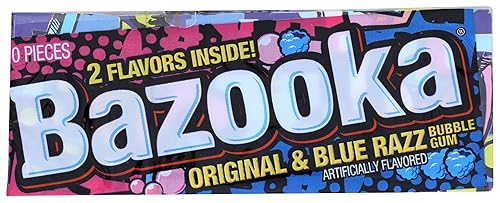 Bazooka, Bubble Gum Holiday Wallet Pack, 2.11 Ounce