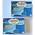 Ahmed Foods Blueberry Jelly Crystal, Instant Set Jello 70g (2 Packs) - Certified Halal