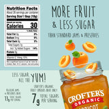 Crofters Fruit Spread Organic Premium Apricot, 16.5 oz