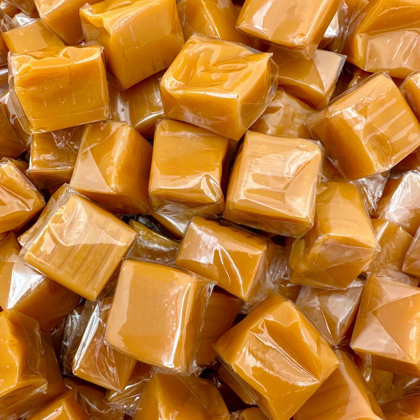 Vanilla Caramel Cubes Candy, Individually Wrapped, 1.5-Pound Pack (About 100 Pieces)