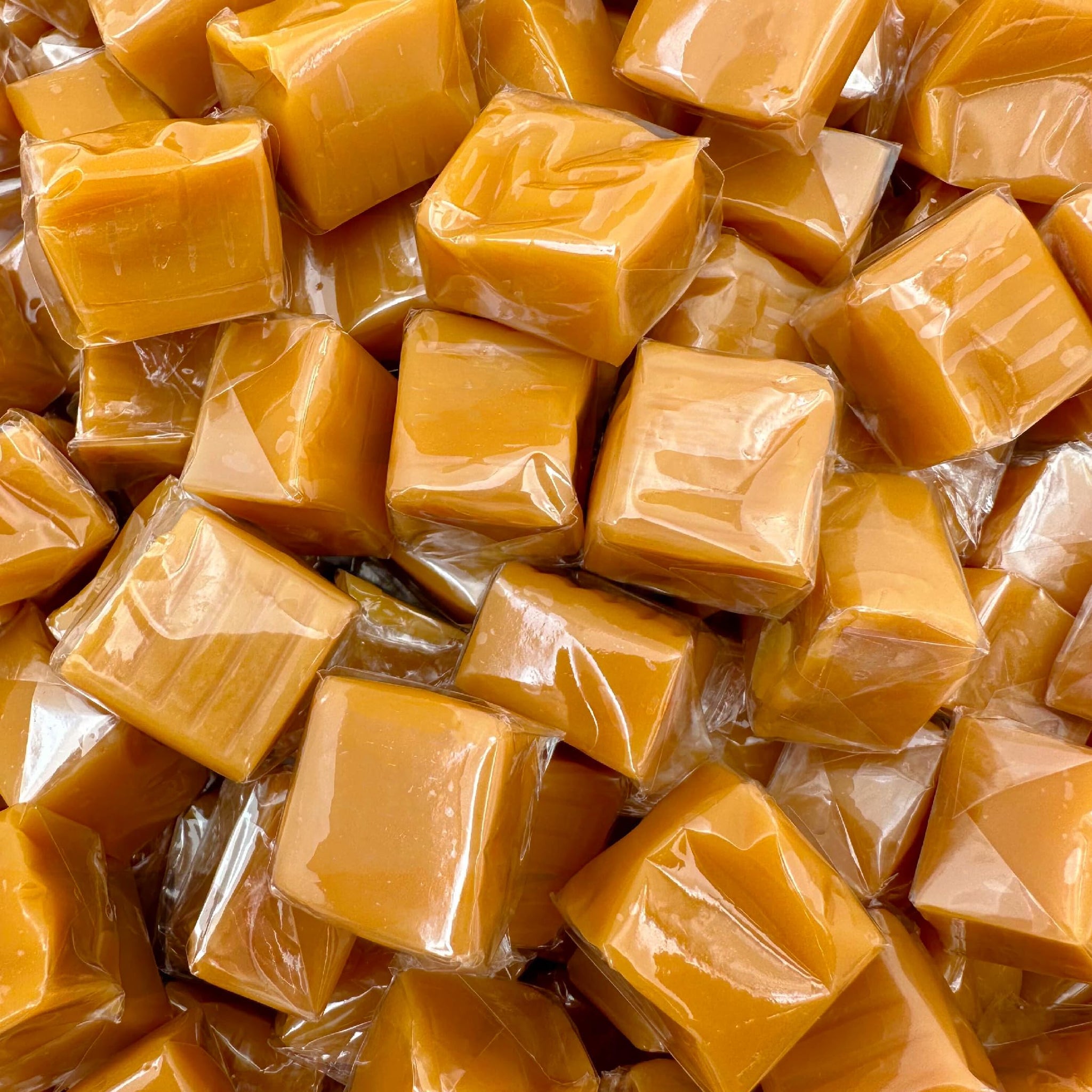 Vanilla Caramel Cubes Candy, Individually Wrapped, 1.5-Pound Pack (About 100 Pieces)