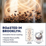 Bluestone Lane Coffee Beans, Riptide Espresso, Dark Roast, Whole Bean, 12 Ounce Bag