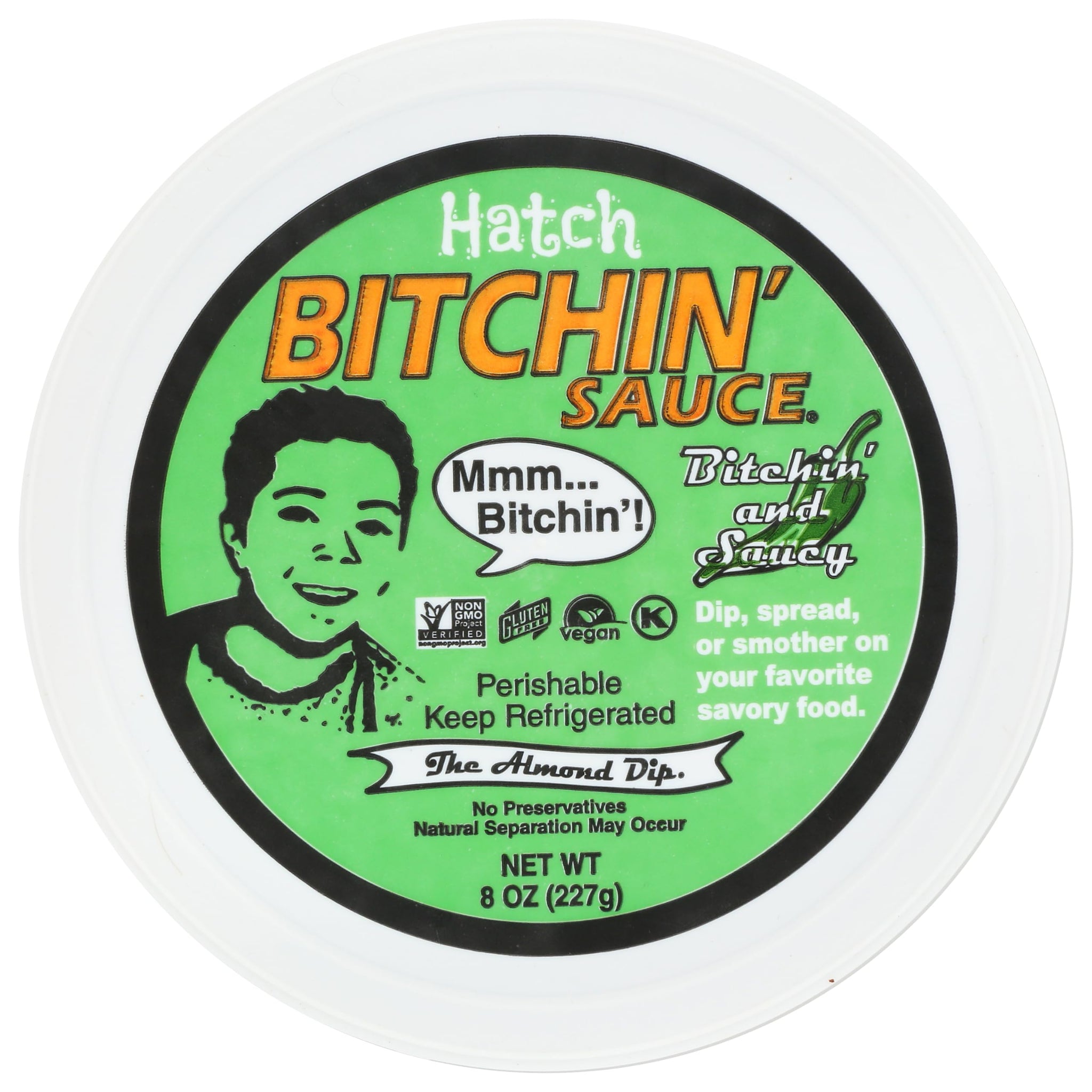 BITCHIN Hatch Sauce, 8 OZ