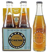 Boylan Cream Soda, 12 Fl Oz (24 Glass Bottles)