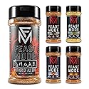 Feast Mode Flavors | Picante Pack | 5 count | 5oz seasonings | meal prep seasoning, low sodium, no msg, gluten free, low calorie, no artificial
