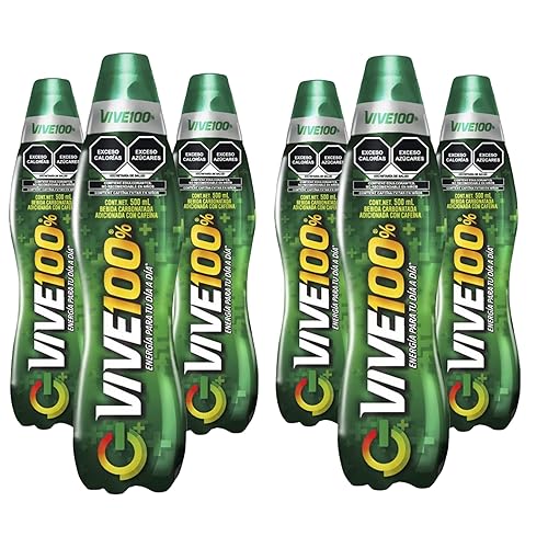Vive 100% - (6 Pack) 16.9 fl oz - Made In Mexico (Original)