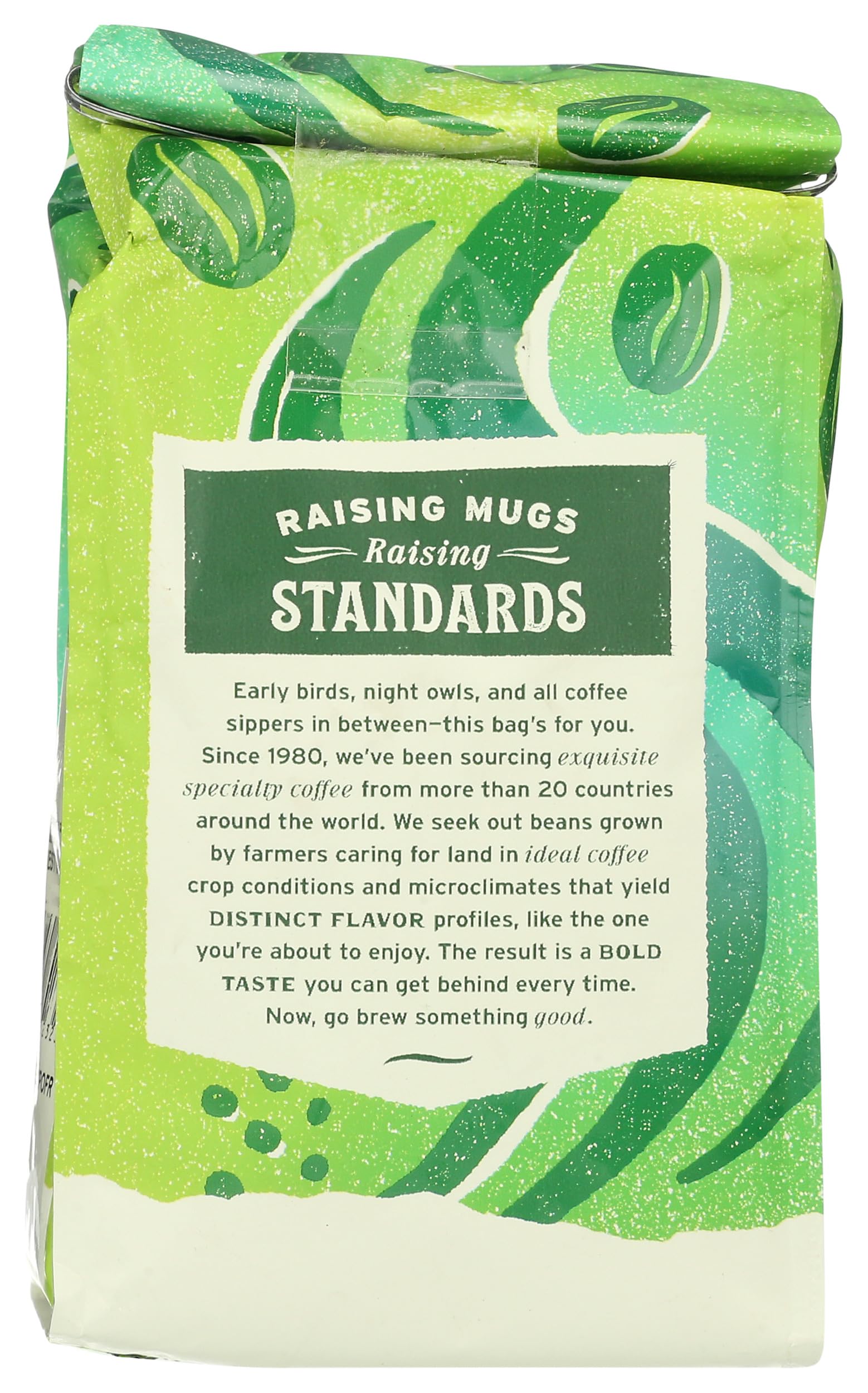 Whole Foods Market, Organic Decaf Ground Coffee, Dark French Roast, Smoky & Sweet, Smooth & Balanced, 12 Ounce