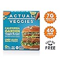 Actual Veggies California Garden Veggie Burger, 12 Oz