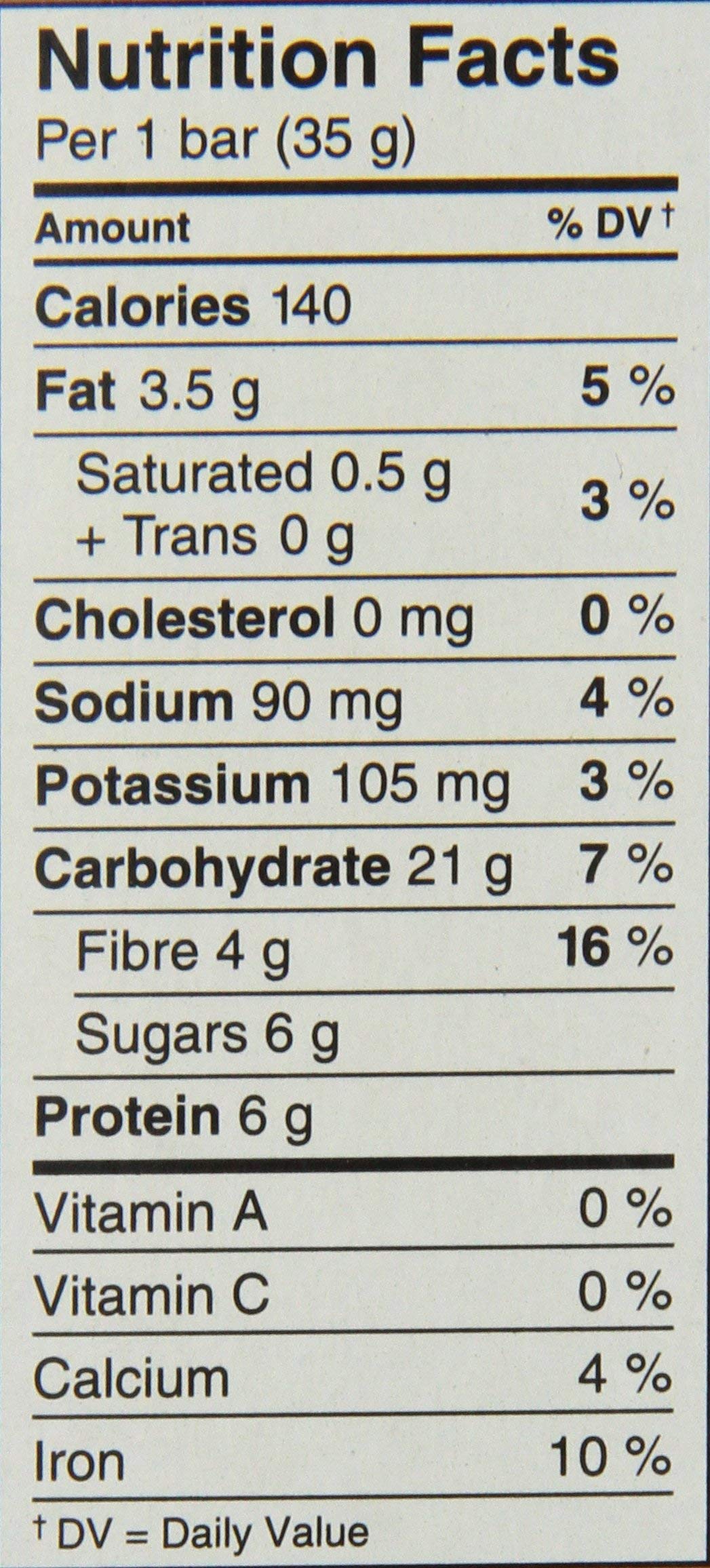 Kashi, Chewy Granola, Dark Mocha Almond Snack Bars, 175g/6.17oz., 5ct, {Imported from Canada}