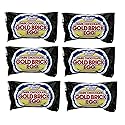 Elmer Gold Brick Eggs - Pack of 6 - Dark Chocolate Covered Pecan Melt Aways - Perfect for Friends and Family - Start an Easter Tradition