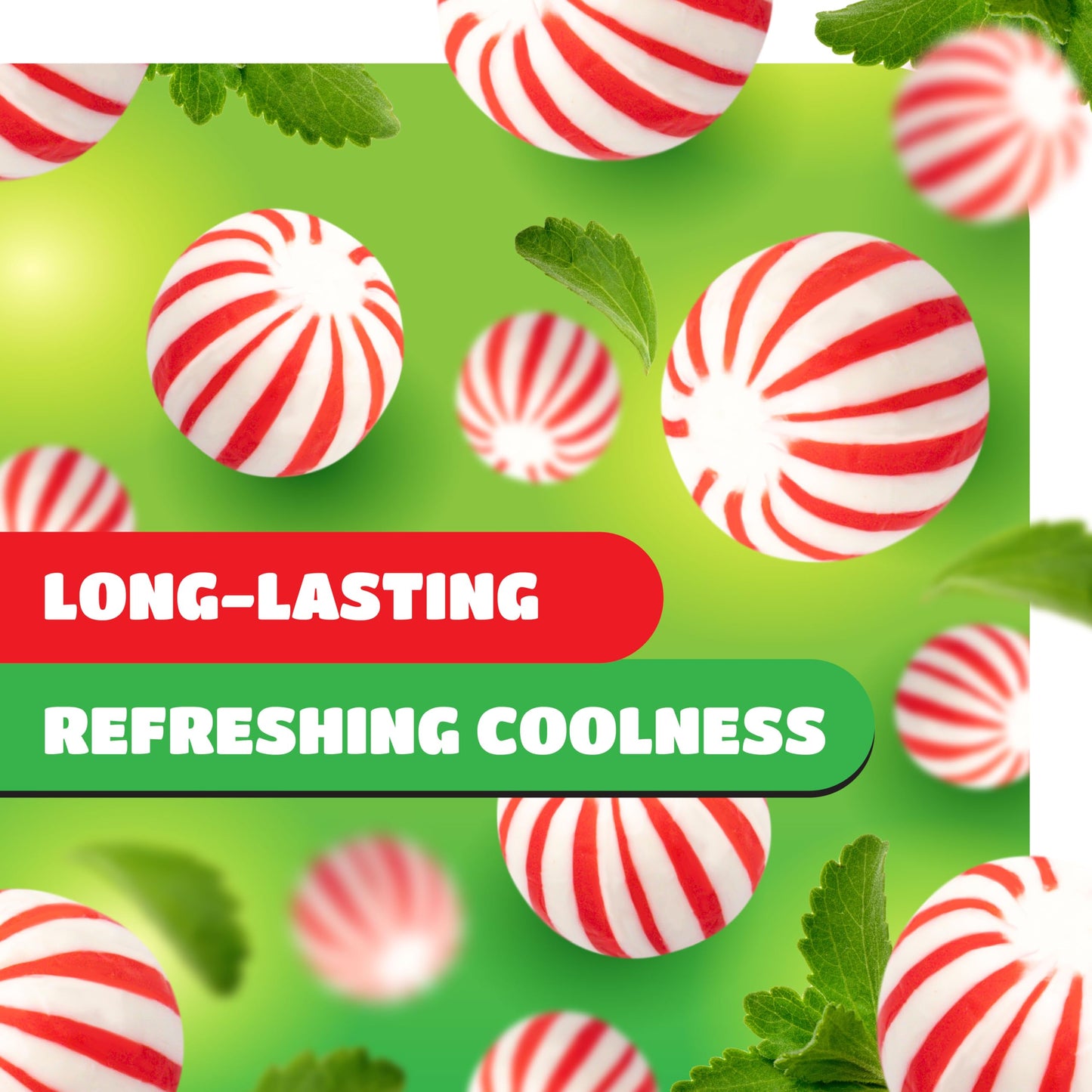 Jumbo Mint Balls - 1 Pound Pack - 45 Count - Peppermint Hard Candy Individually Wrapped - Classic Peppermint Candy for Jars, Gifting, and Party Favors