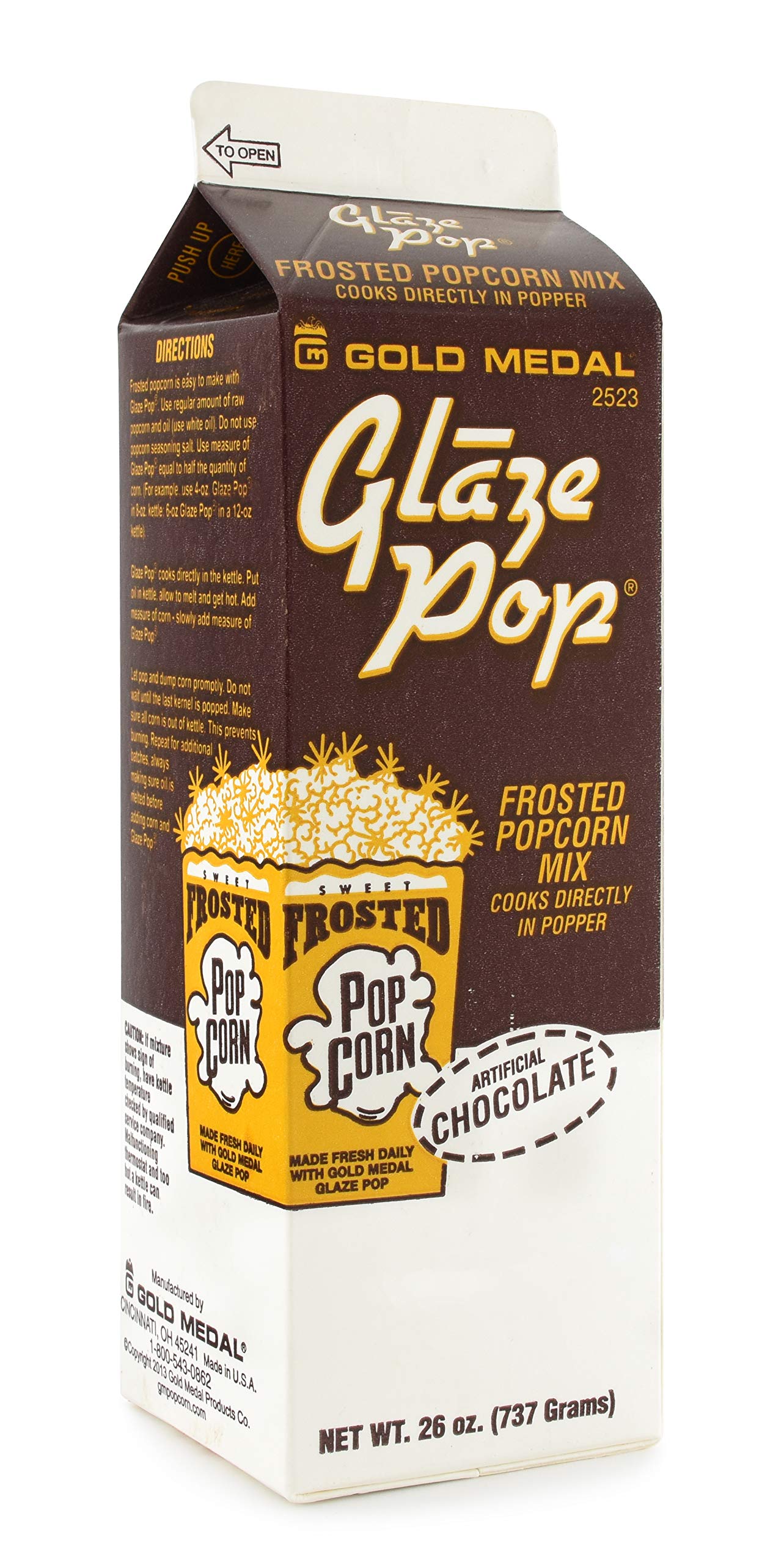 Gold Medal Chocolate Glaze Pop