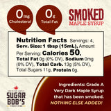 Sugar Bob's Finest Kind - Smoked Maple Syrup - Travel Size - 2 oz
