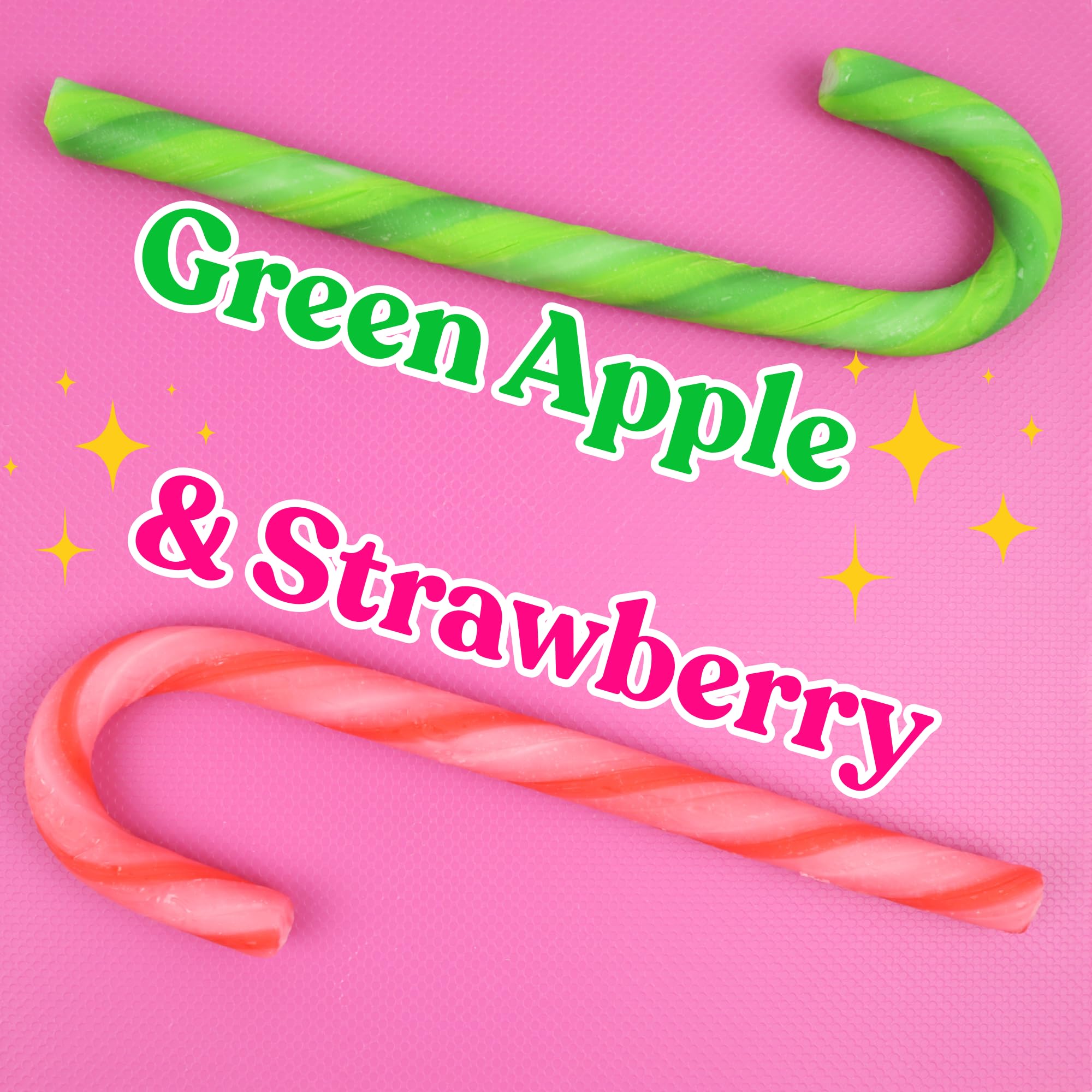 Limited Edition Wicked Candy Canes with Candygram Cards, Christmas Party Exchange Kit, Stocking Stuffer Treats, 12 Count, 5.29 Ounces