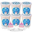 CHOCOLATE STORYBOOK Cotton Candy - Unique Idea for Holidays, Birthdays, Gag Gifts, Party Favors (Birthday Cake, 1.75 oz each, 6-Pack)