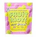 Fruit Riot Sour Candy Grapes Mix, Made with Real Fruit, 8oz, Gluten-Free