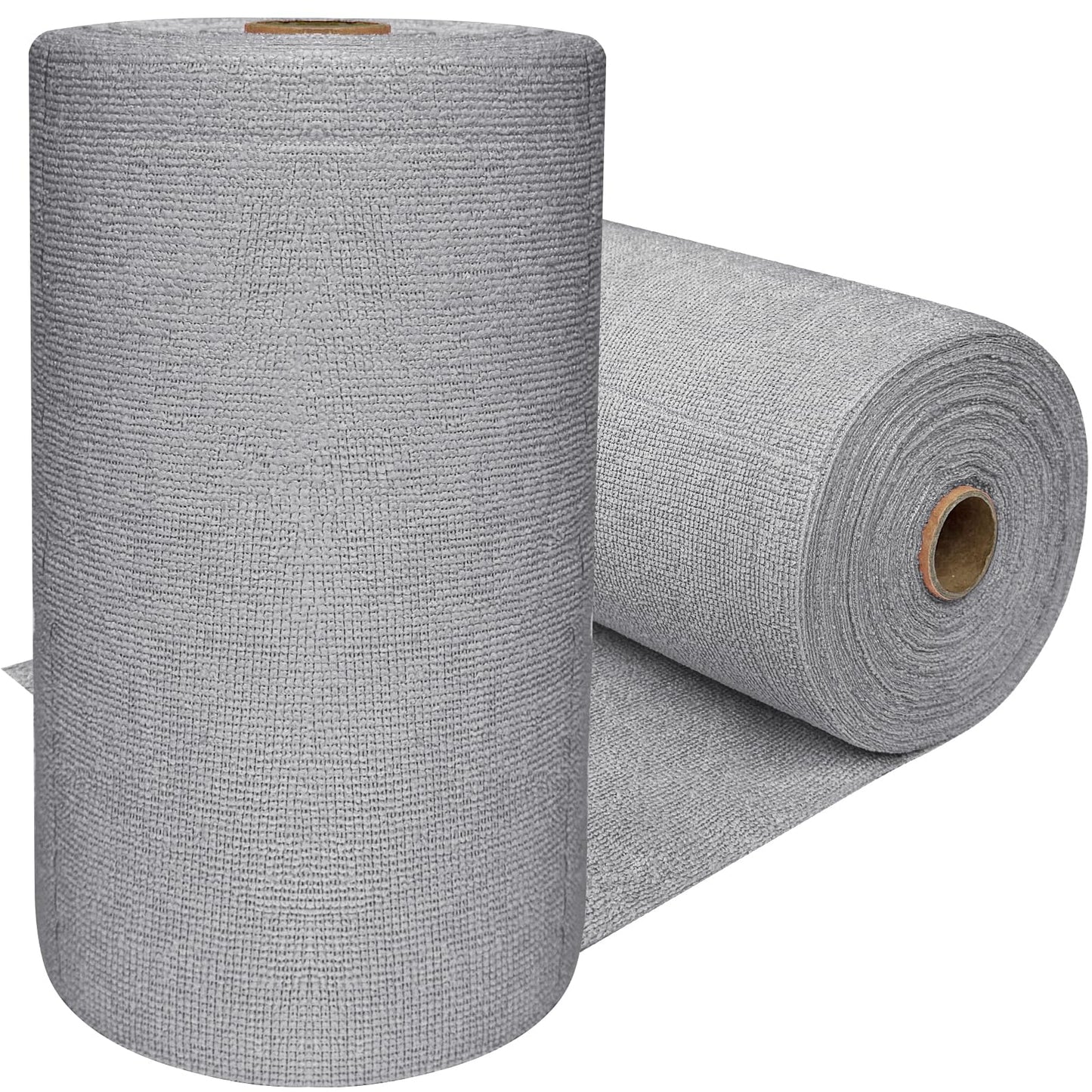 OJYUDD 75 Pack Microfiber Cleaning Cloth Roll,Reusable Tear Away Towels,Washable Ultra Absorbent Cleaning Rags for House,Car,Glass,Garage,Kitchen or