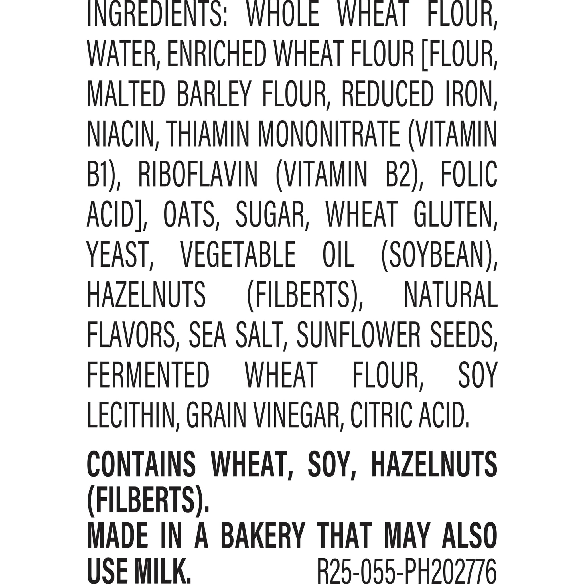 Arnold Whole Grains Small Slice Oatnut Bread, Bread Free From Artificial Colors, Flavors and Preservatives, 18 oz Loaf