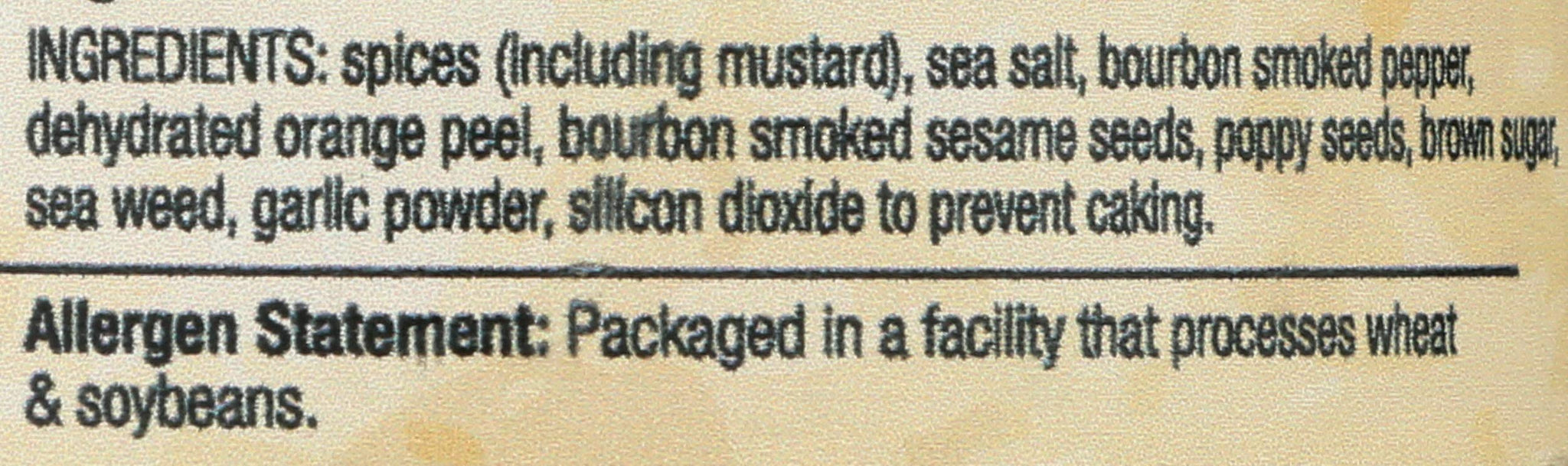Bourbon Smoked Togarashi