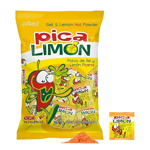 Pica Limon Candy, 7-Ounce (100 Pieces)