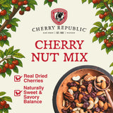 Cherry Republic Cherry Nut Mix, 8 oz Bag - Premium Mixed Nuts with Real Dried Cherries, Simple Ingredients, Sweet and Savory Flavor, Gourmet Fruit