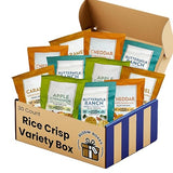 Rice Crisps Variety Pack - Multi-Grain Snack Bags Assortment - 30 Count Healthy, Low Calorie Snack Box for Adults and Kids Assembled by Bussin Boxes