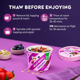 Dole Frozen Acai Bowl Original - Acai Blend with Fruit and Granola Topping - Paper-Based Bowl - 6 oz