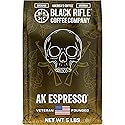 Black Rifle Coffee Company AK Espresso, 5 lb Bag, Ground Coffee Medium Roast - Roasted Blend Made from Arabica Beans - Colombian & Brazilian Beans