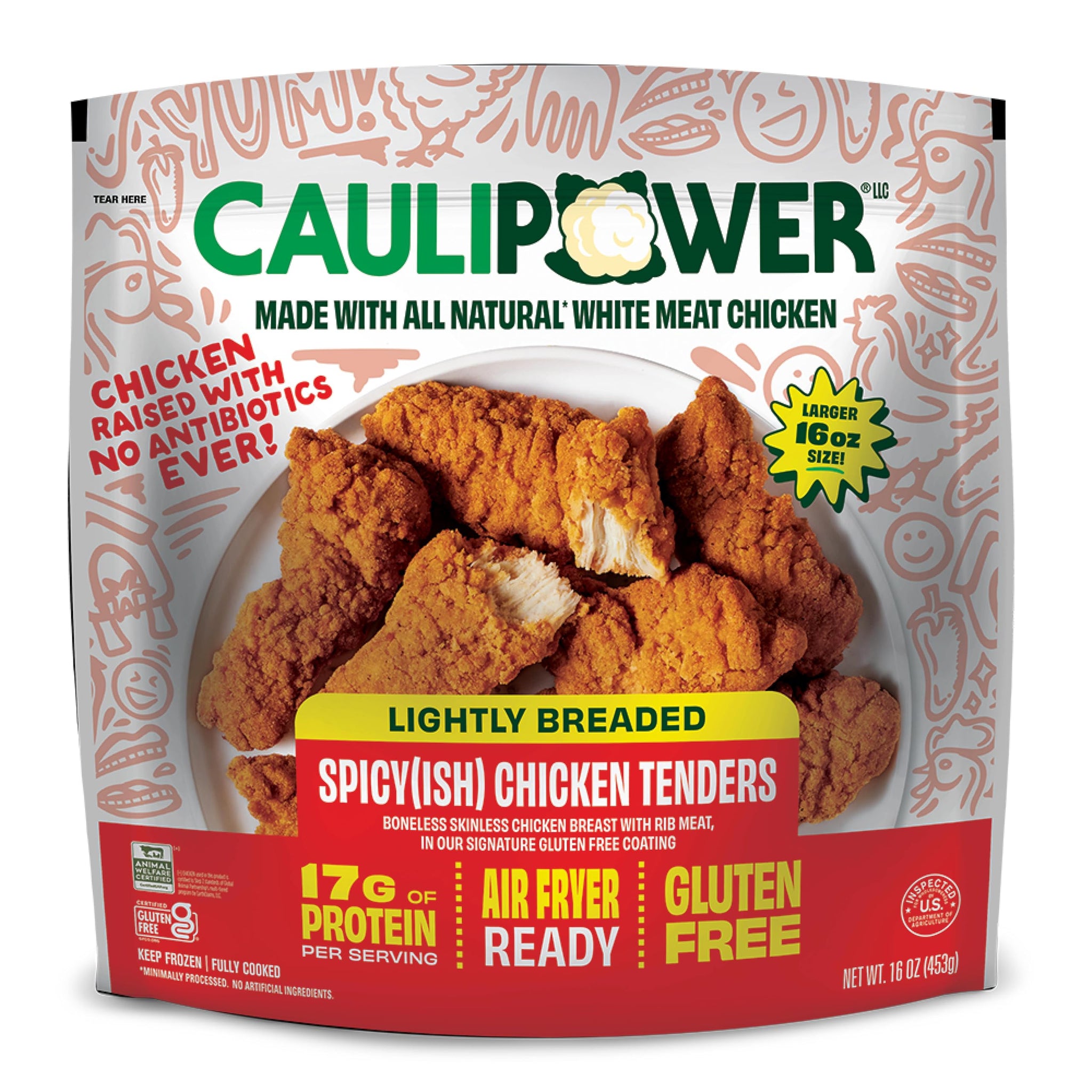 All Natural Spicy(ish) Chicken Tenders