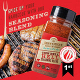 DennyMike’s Cow Bell Hell Rub 7 oz - Bold Barbeque Seasoning Blend | Gluten-Free Grill & Smoke Dry Rub for Meat & BBQ