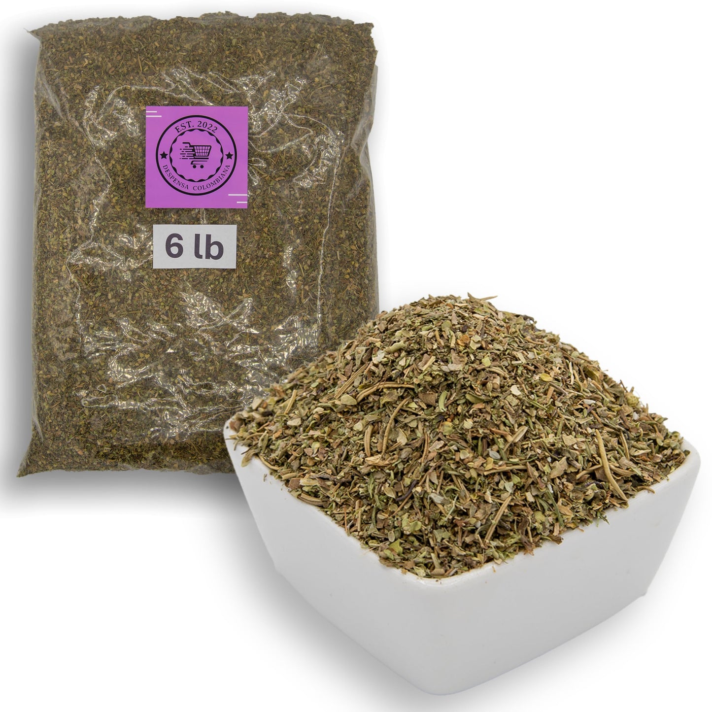 6 Lbs Bulk Italian Seasoning - Despensa Colombiana Condimento Italiano for Mediterranean Cooking and Sazon - Ideal Italian Seasoning Bulk Herbs Blend