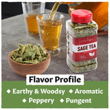 Eastanbul Sage Leaves, 1.41oz, Dried Sage Leaf, Salvia Tea, Loose Leaf Herbal Tea, Te de Salvia, Perfect for Cooking, Caffeine-Free, Natural, Vegan