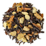 Teabloom Orange Chai Loose Leaf Black Tea with Citrus & Spice | Bold Cinnamon, Clove & Orange Flavor | Canister Makes 35-50 Cups | Gift-Ready Reusable