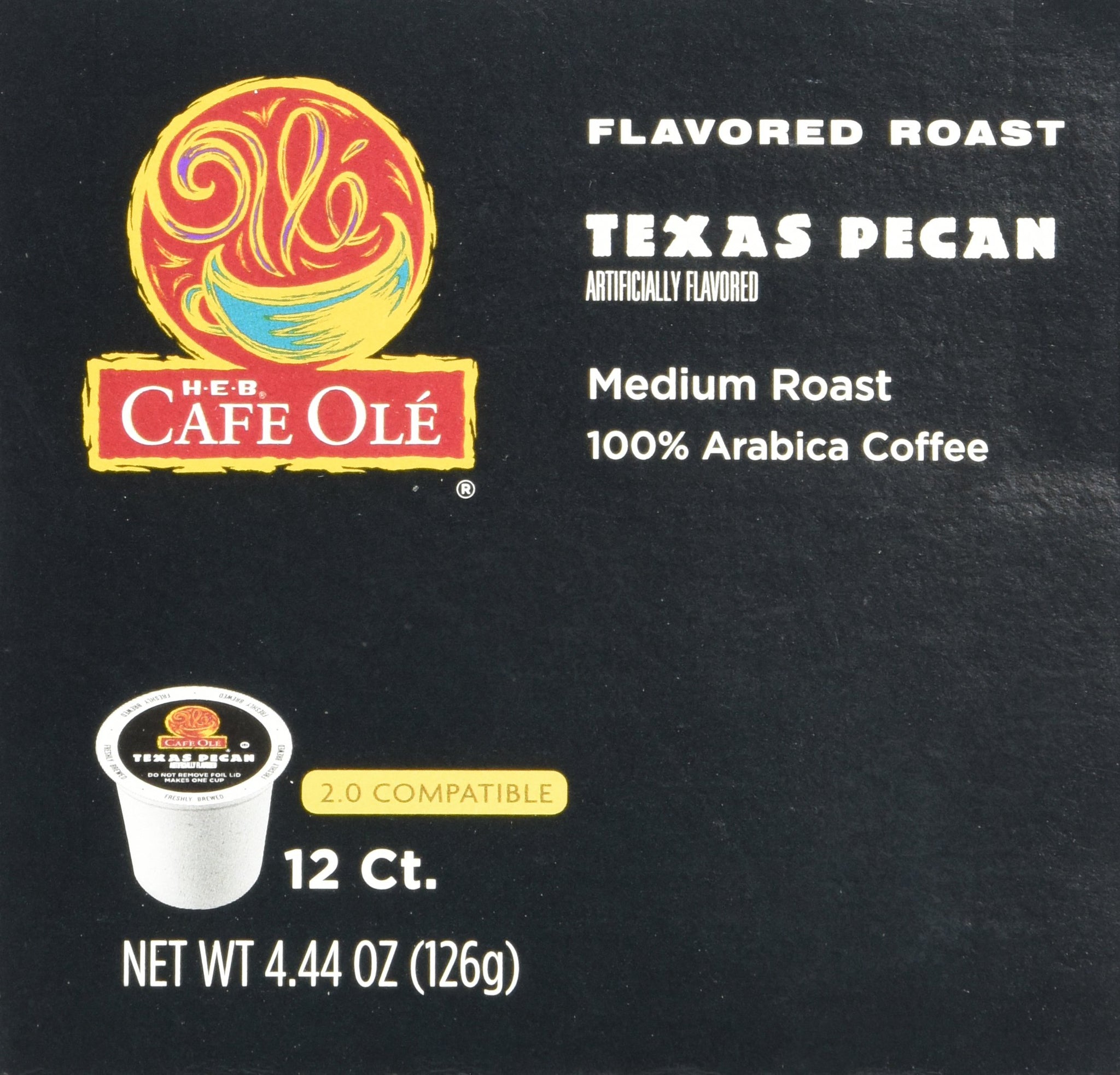 H.E.B. Texas Pecan 12 Count single-brew TWO-PACK