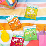 YumEarth Organic Variety Box - Jelly Beans, Giggles, Chewys, Sour Littles - Allergy Friendly (Top 9 Free), No Artificial Dyes, Non GMO, Gluten Free