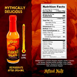 Mythical Meats Dragon's Breath Hot Sauce - Carolina Reaper & Garlic, Gluten Free, Non GMO, 9.5/10 Heat