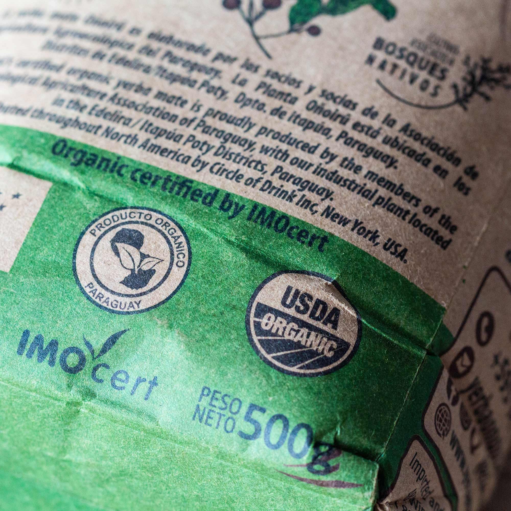 Onoiru Organic Paraguayan Yerba Mate - Aged 2+ Years - Biodynamically Grown - Rich and Bold Flavors - Native Forest Harvested - Terere or Hot - Hand