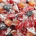 Assorted Fruit Drops Hard Candy - 2 Pound Bulk Pack (About 180 Count) - Orange, Strawberry, Grape, Cherry